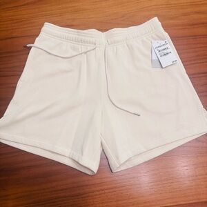 BP Cream Athletic Shorts